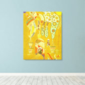 Kandinsky - Unbenannt, 1941 Leinwanddruck (Insitu (Holzboden))