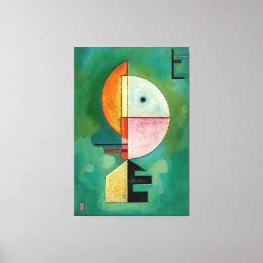 KANDINSKY - UPWARD (Empor) - 1929 - Bauhaus - Leinwanddruck (Vorderseite)