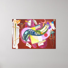 KANDINSKY - VARIEGIERTER SCHWARZ (Noir bigarré) -  Leinwanddruck