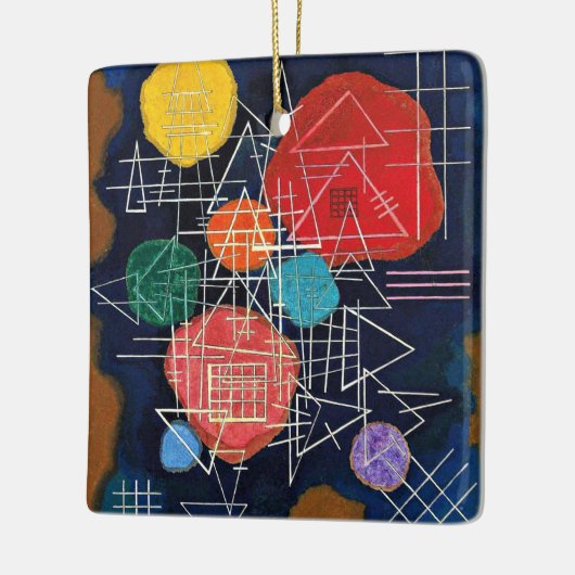 Kandinsky - Veiled Glow Keramikornament (Links)