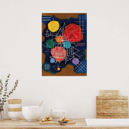 Kandinsky - Veiled Glow Poster (Küche)