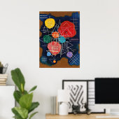 Kandinsky - Veiled Glow Poster (Heimbüro)