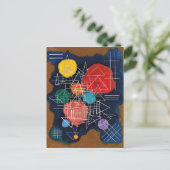 Kandinsky - Veiled Glow Postkarte (Stehend Vorderseite)