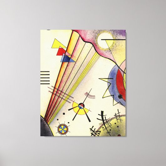 Kandinsky - Verbindung löschen Leinwanddruck (Vorderseite)