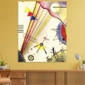 Kandinsky - Verbindung löschen Leinwanddruck (Insitu (Wohnzimmer))