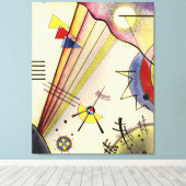 Kandinsky - Verbindung löschen Leinwanddruck (Insitu (Holzboden))