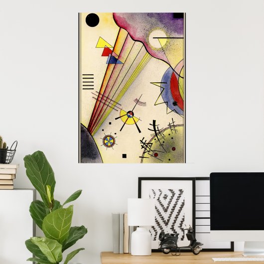 Kandinsky - Verbindung löschen Poster (Heimbüro)