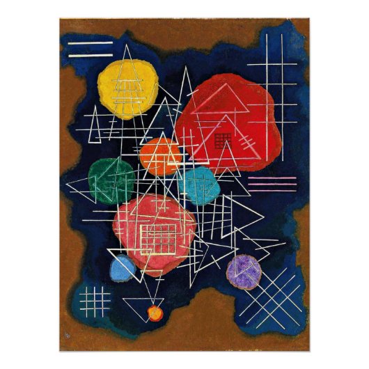Kandinsky - Verhüllter Glanz Poster (Vorderseite)