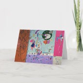 Kandinsky - Verschiedene Teile Karte (Vorderseite)