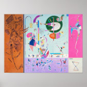 Kandinsky Verschiedene Teile Poster (Vorne)