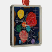 Kandinsky - Verschleierter Glanz Ornament Aus Metall (Rechts)