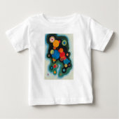Kandinsky vertieft Impulse Abstraktes Öl auf Leinw Baby T-shirt (Vorderseite)