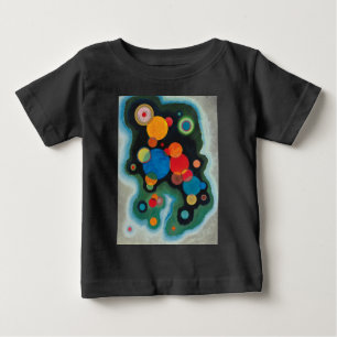 Kandinsky vertieft Impulse Abstraktes Öl auf Leinw Baby T-shirt