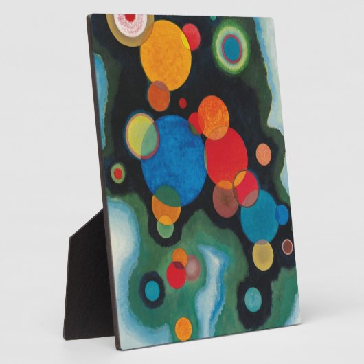 Kandinsky vertieft Impulse Abstraktes Öl auf Leinw Fotoplatte (Seite)