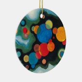 Kandinsky vertieft Impulse Abstraktes Öl auf Leinw Keramik Ornament (Rechts)