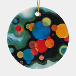 Kandinsky vertieft Impulse Abstraktes Öl auf Leinw Keramik Ornament