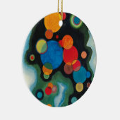 Kandinsky vertieft Impulse Abstraktes Öl auf Leinw Keramik Ornament (Rechts)