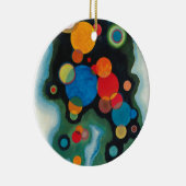 Kandinsky vertieft Impulse Abstraktes Öl auf Leinw Keramik Ornament (Rechts)