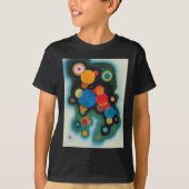 Kandinsky vertieft Impulse Abstraktes Öl auf Leinw T-Shirt (Vorderseite)