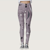 Kandinsky - Vier Teile, abstrakte Kunst, Leggings (Vorderseite)