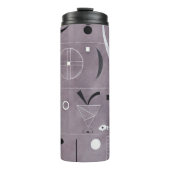 Kandinsky - Vier Teile, abstrakte Kunst, Thermosbecher (Vorderseite)