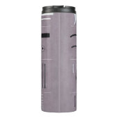 Kandinsky - Vier Teile, abstrakte Kunst, Thermosbecher (Rückseite)