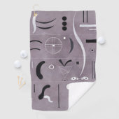 Kandinsky - vier Teile, Golfhandtuch (Insitu)