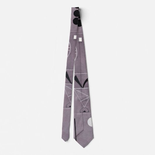 Kandinsky - vier Teile, Krawatte (Rückseite)