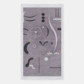 Kandinsky - Vier Teile, Papierhandtücher Serviette (Vorderseite)