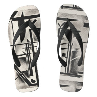 Kandinsky Vintage Gestaltung Badesandalen