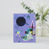 Kandinsky - Violet Green Postkarte (Stehend Vorderseite)