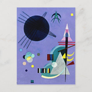 Kandinsky - Violet Green Postkarte