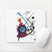 Kandinsky Violett Bauhaus-Mauspad Mousepad (Mit Mouse)