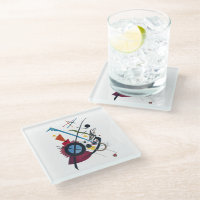 Kandinsky Violett Bauhaus Untersetzer