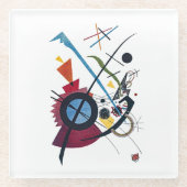 Kandinsky Violett Bauhaus Untersetzer (Vorderseite)