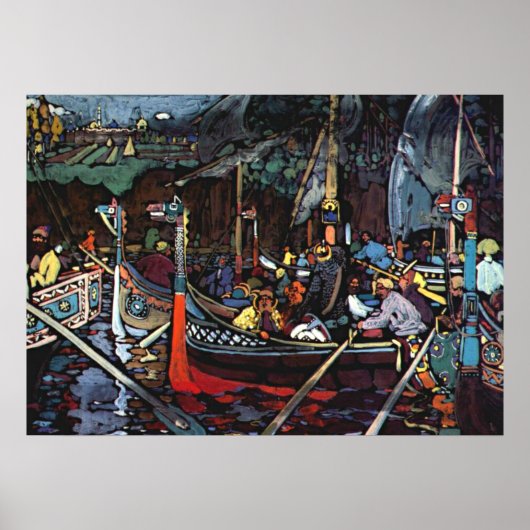 Kandinsky - Volga Song Poster (Vorne)