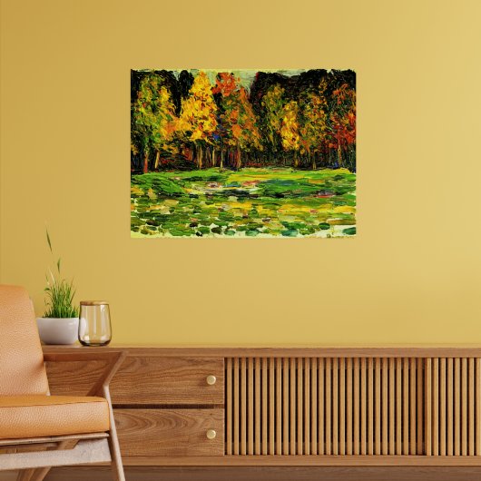 Kandinsky - Waldrand, Poster (Wohnzimmer 2)