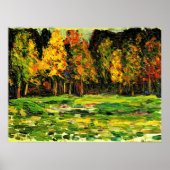 Kandinsky - Waldrand, Poster (Vorne)