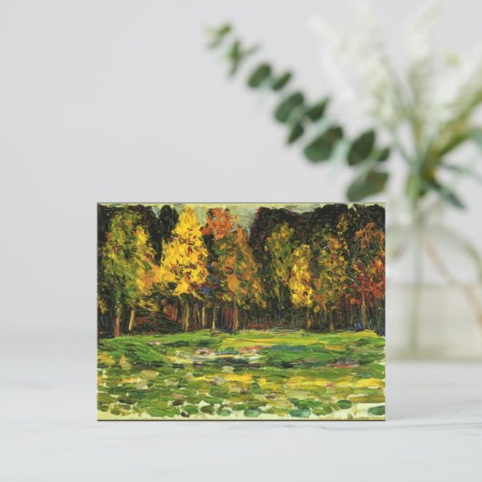 Kandinsky - Waldrand Postkarte (Stehend Vorderseite)