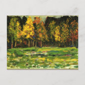 Kandinsky - Waldrand Postkarte (Vorderseite)