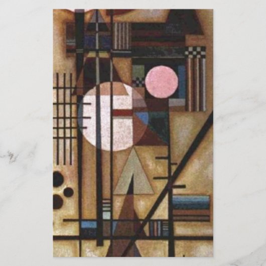 Kandinsky Weichbau Briefpapier (Vorderseite)