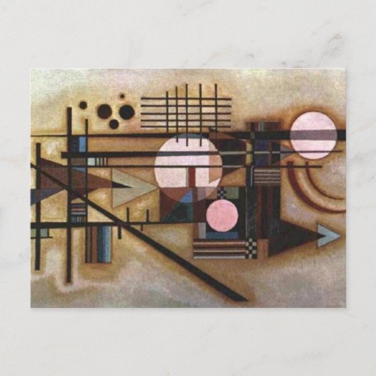 Kandinsky Weichbau Feiertagspostkarte (Vorderseite)