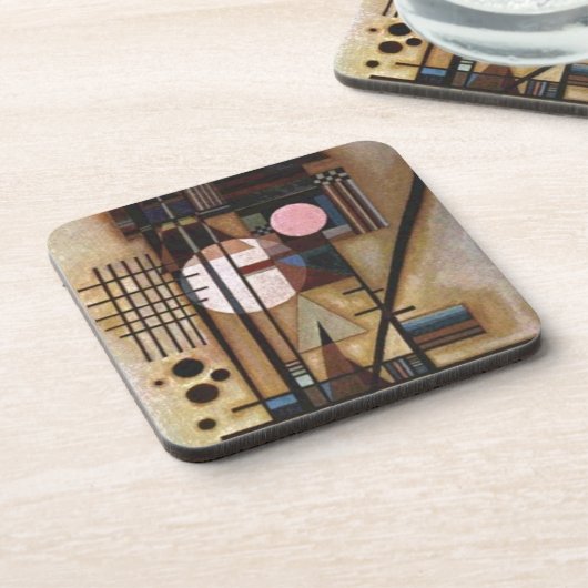 Kandinsky Weichbau Getränkeuntersetzer (Linke Seite)