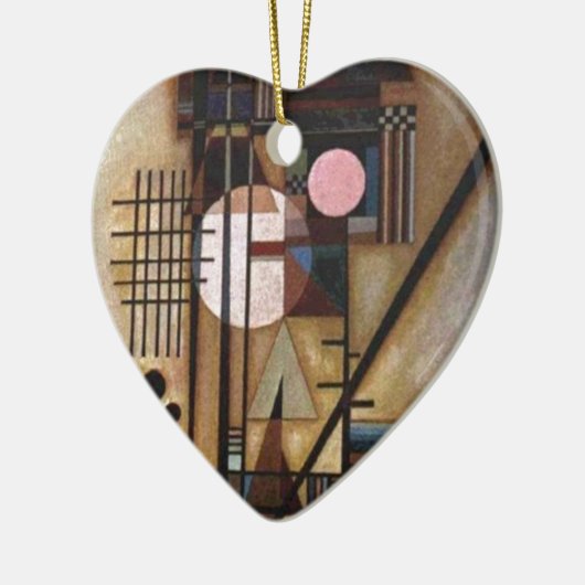 Kandinsky Weichbau Keramikornament (Links)