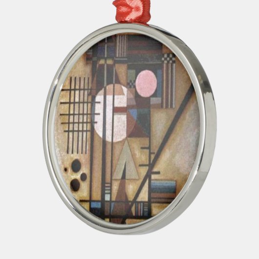 Kandinsky Weichbau Ornament Aus Metall (Links)