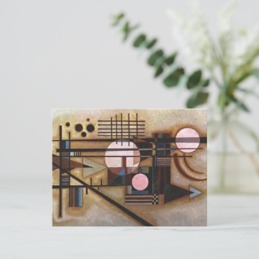 Kandinsky Weichbau Postkarte (Stehend Vorderseite)