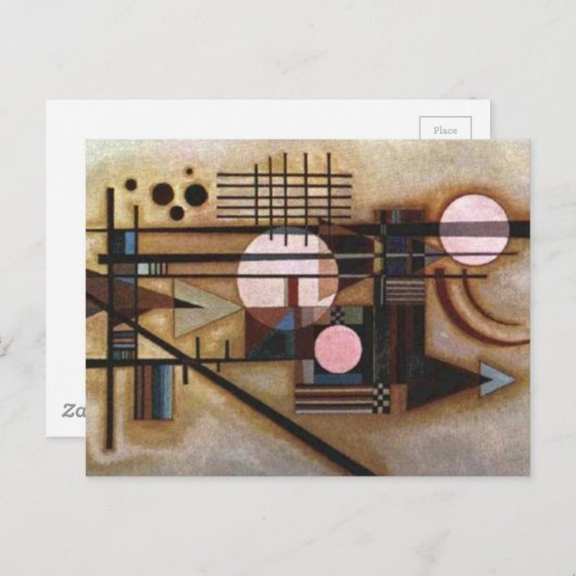 Kandinsky Weichbau Postkarte (Vorne/Hinten)
