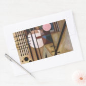 Kandinsky Weichbau Rechteckiger Aufkleber (Umschlag)