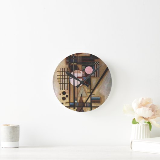Kandinsky Weichbau Runde Wanduhr (Zuhause)