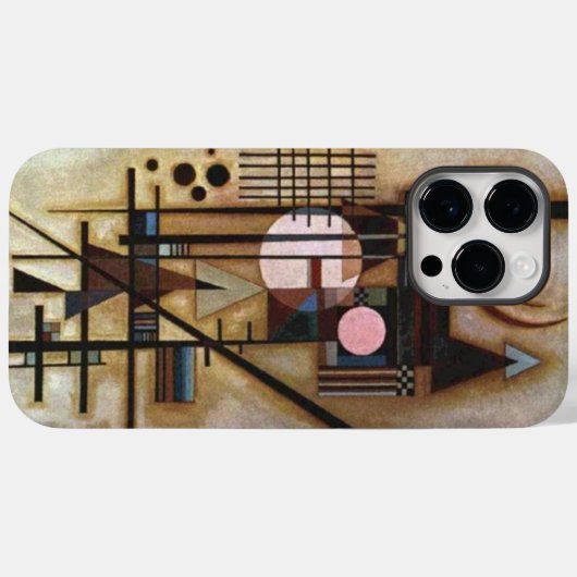 Kandinsky Weichzeichner Bau Abstrakte Kunst Case-Mate iPhone Hülle (Rückseite (Horizontal))